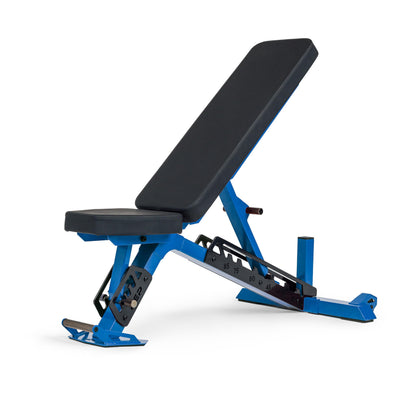 Adjustable Weight Bench with Space-Saving Fold