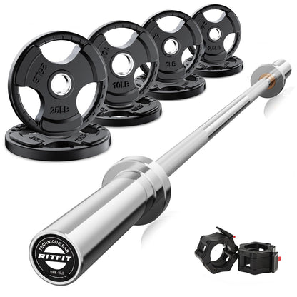 Olympic Barbell Weight Set for Full-Body Training