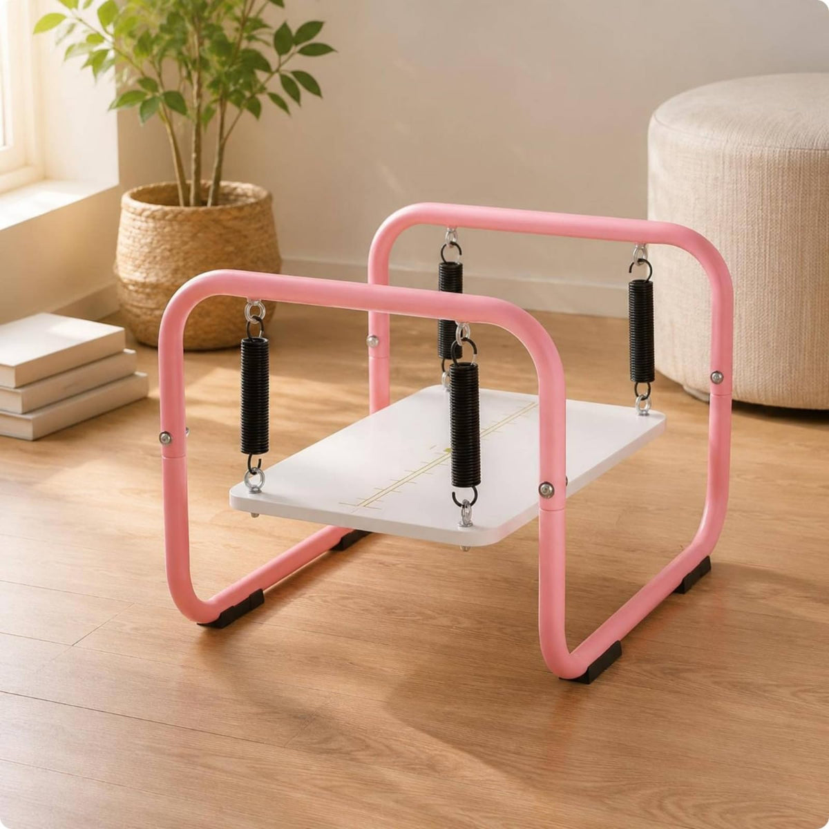 Spring-Loaded Balance Board for Strength & Stability