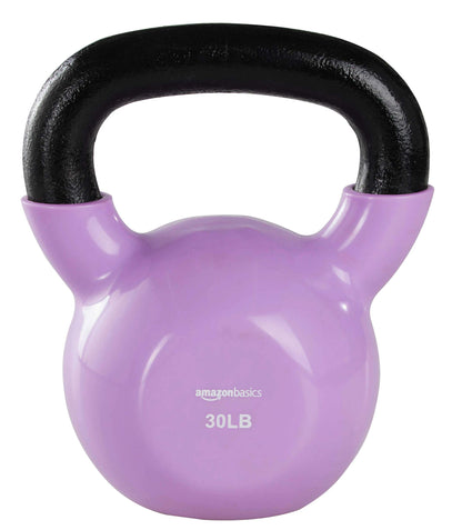 Vinyl Kettlebell with Comfortable Wide-Grip Handle