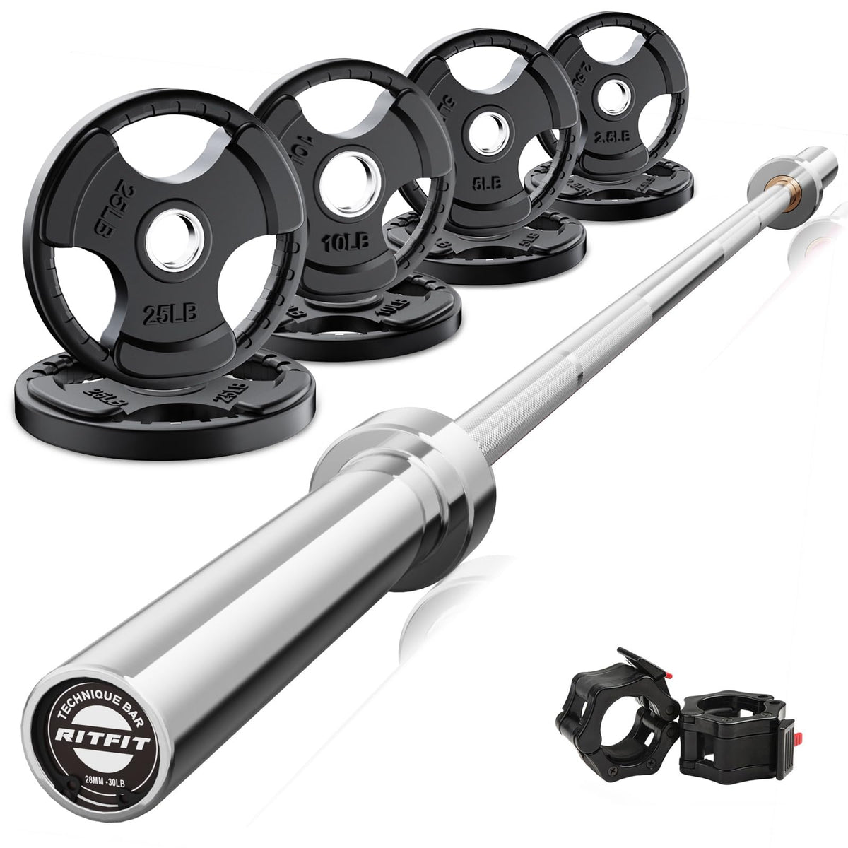 Olympic Barbell Weight Set for Full-Body Training