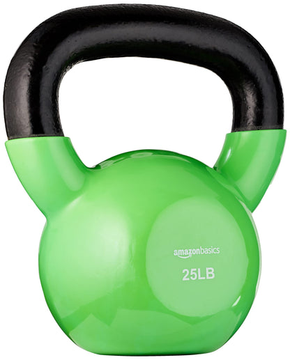 Vinyl Kettlebell with Comfortable Wide-Grip Handle