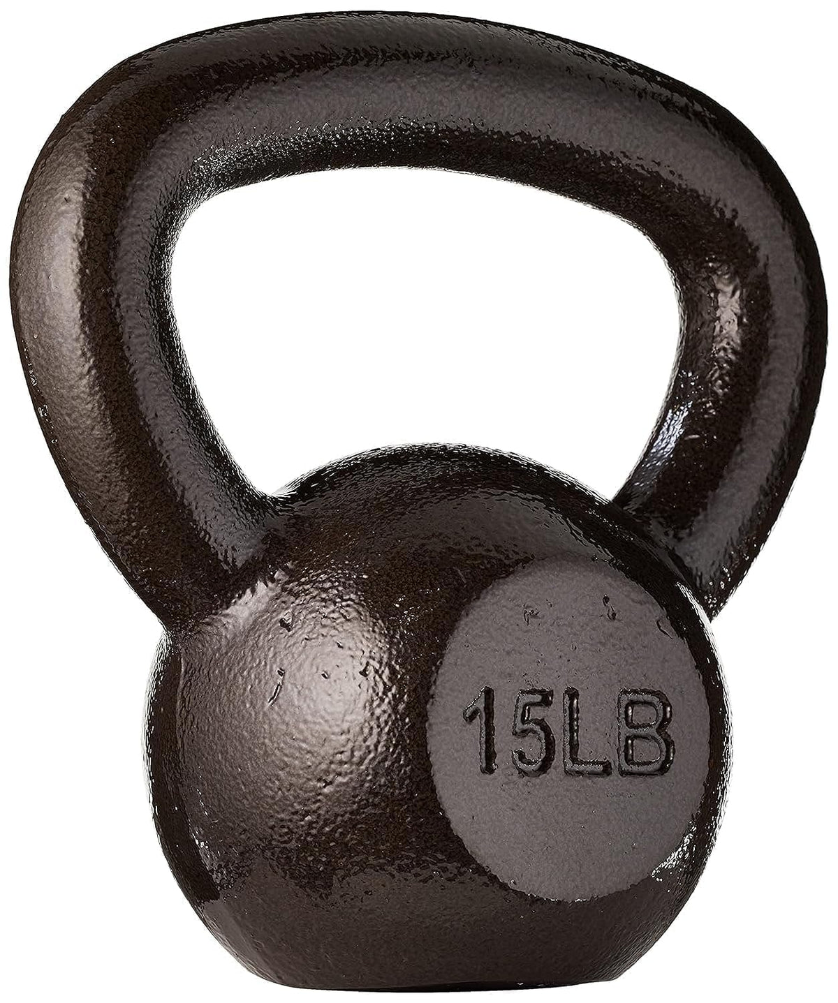 Cast Iron Kettlebell with Textured Wide Handle