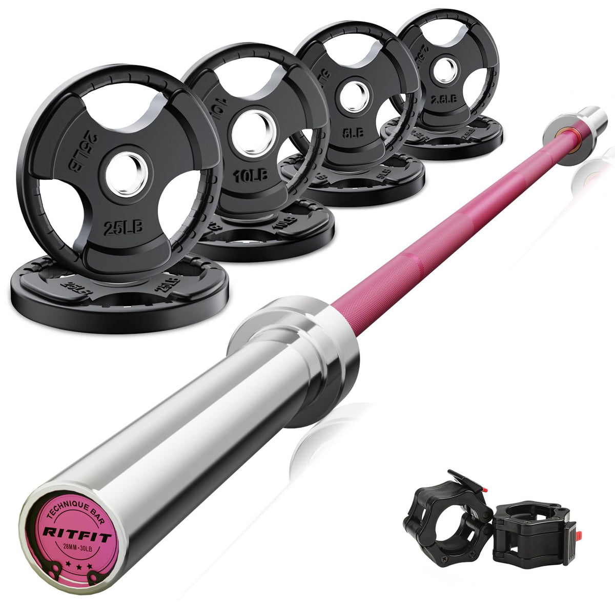 Olympic Barbell Weight Set for Full-Body Training
