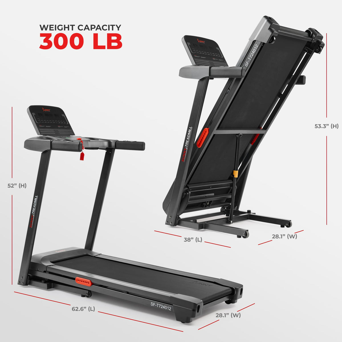 Smart Wi-Fi Treadmill with Shock Absorption