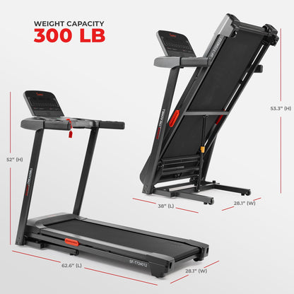 Smart Wi-Fi Treadmill with Shock Absorption
