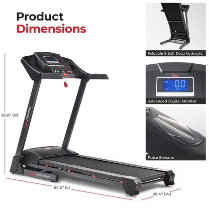 Smart Wi-Fi Treadmill with Automatic Incline