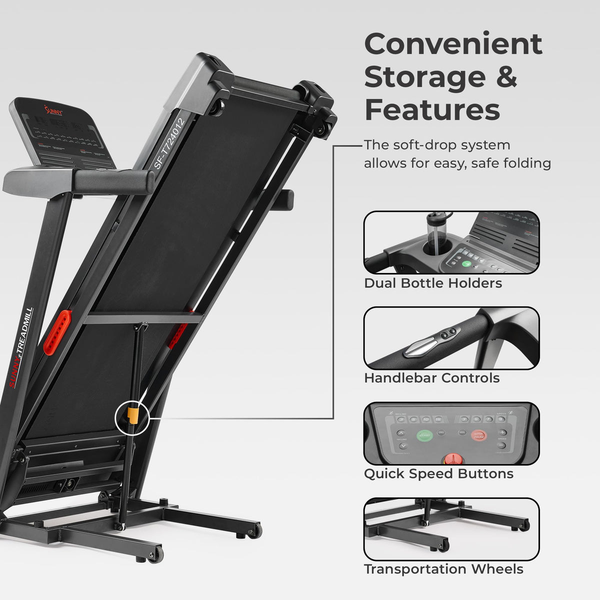 Smart Wi-Fi Treadmill with Shock Absorption