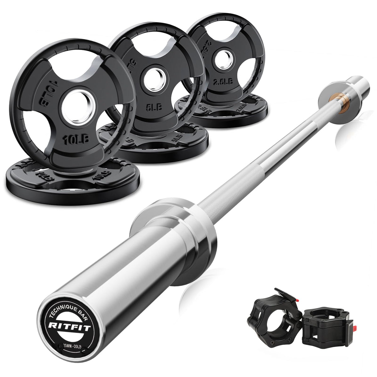 Olympic Barbell Weight Set for Full-Body Training