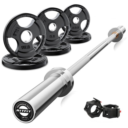 Olympic Barbell Weight Set for Full-Body Training