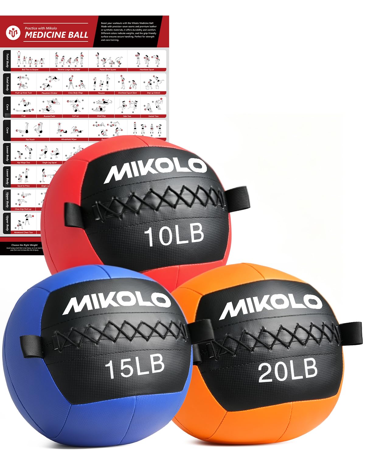 Soft Wall Ball for Core & Functional Strength Training