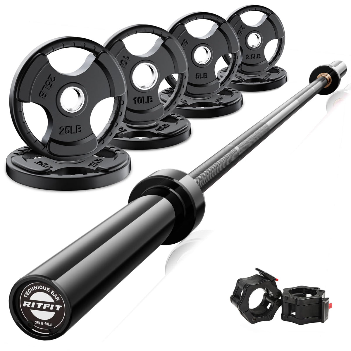 Olympic Barbell Weight Set for Full-Body Training