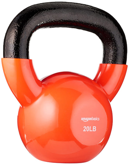 Vinyl Kettlebell with Comfortable Wide-Grip Handle