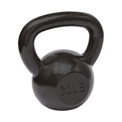 Cast Iron Kettlebell with Textured Wide Handle