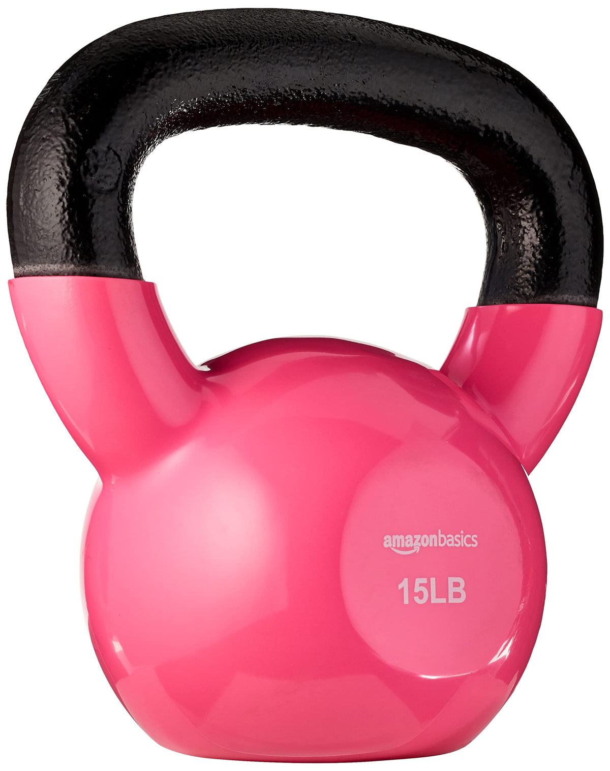 Vinyl Kettlebell with Comfortable Wide-Grip Handle