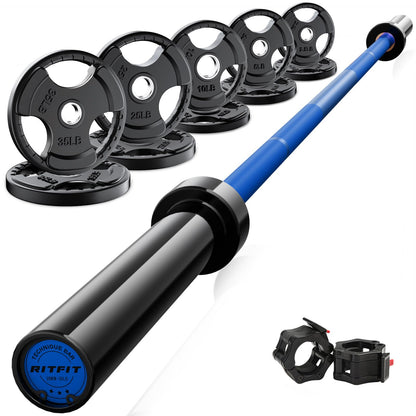 Olympic Barbell Weight Set for Full-Body Training
