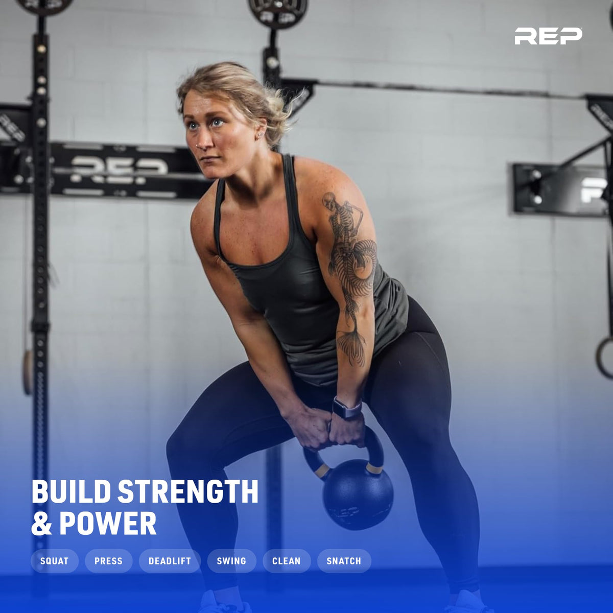 Cast Iron Kettlebell Set for Full-Body Strength