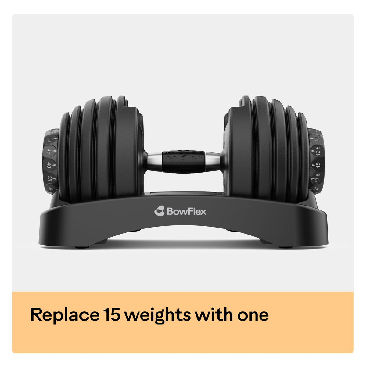 SelectTech Adjustable Dumbbells for Strength Training