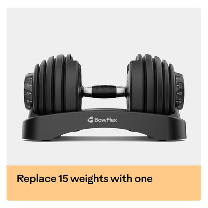 SelectTech Adjustable Dumbbells for Strength Training