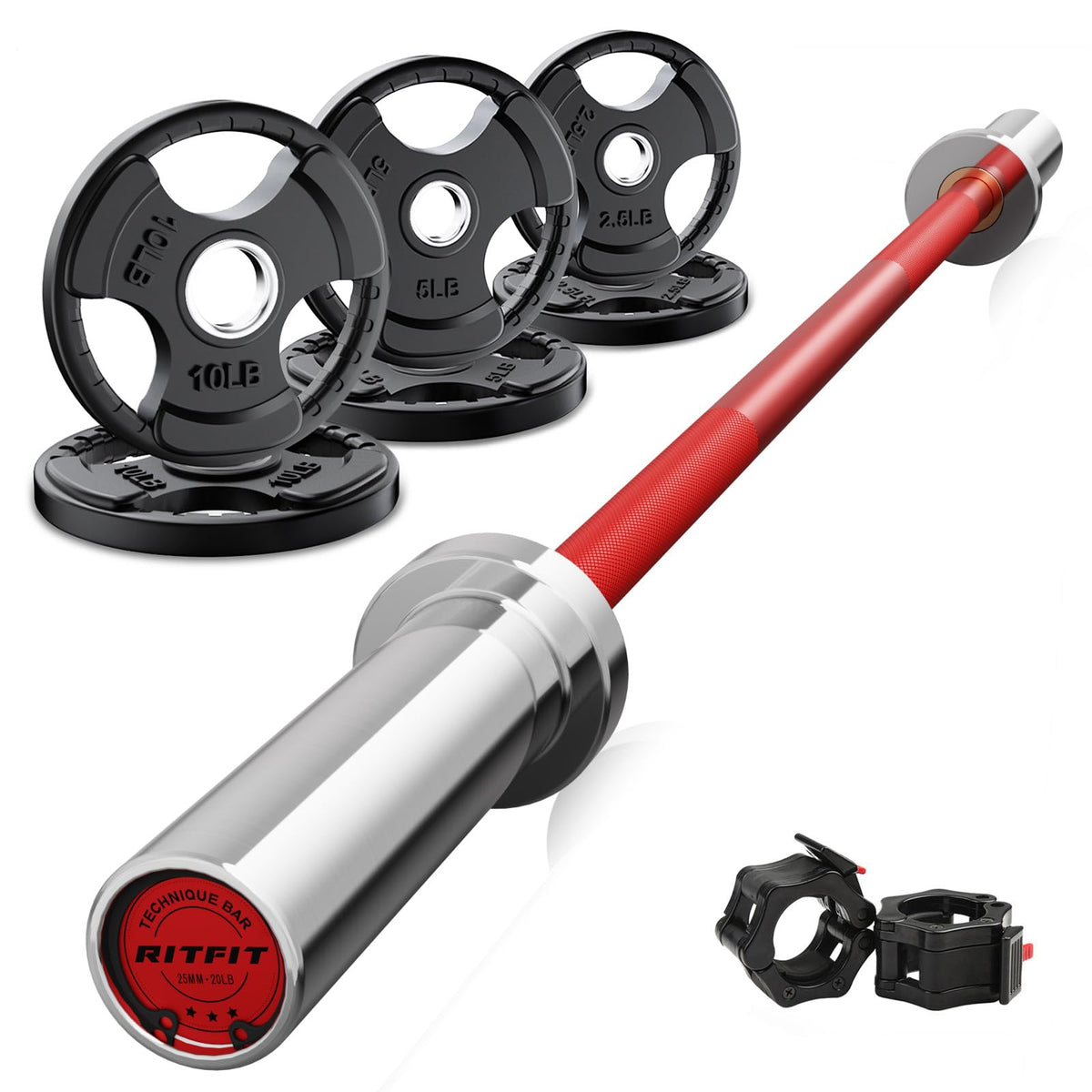 Olympic Barbell Weight Set for Full-Body Training