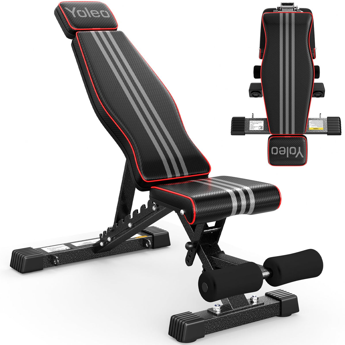 827LB Adjustable Weight Bench for Strength Training