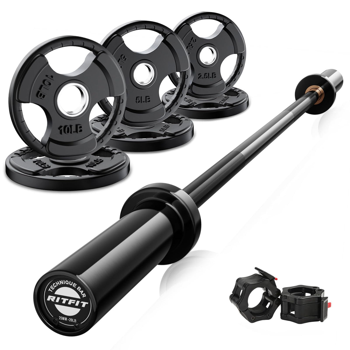 Olympic Barbell Weight Set for Full-Body Training