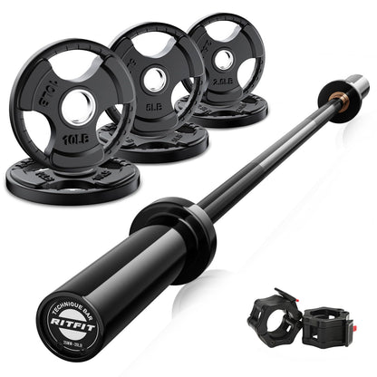 Olympic Barbell Weight Set for Full-Body Training