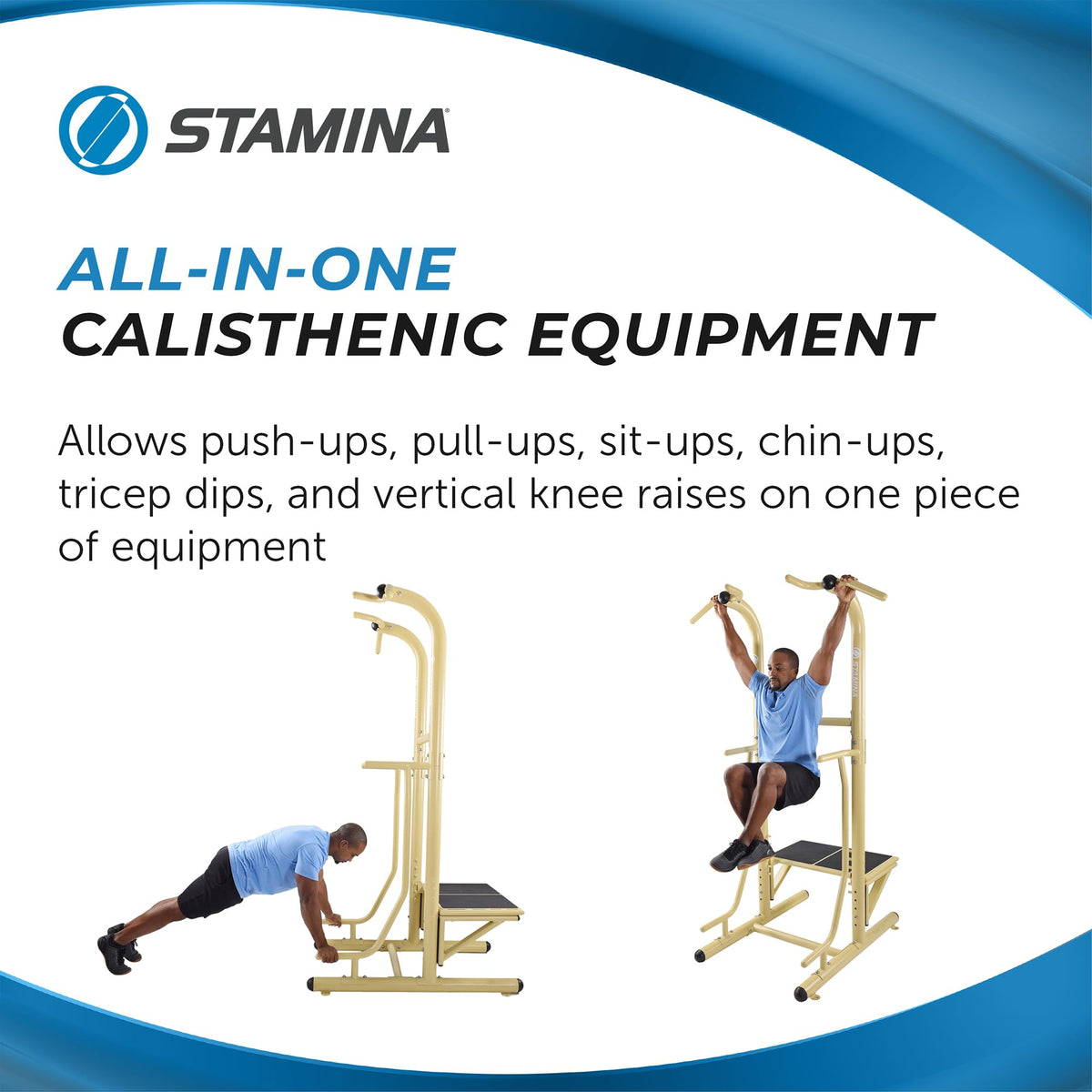 Free-Standing Pull-Up Tower for Calisthenics Training