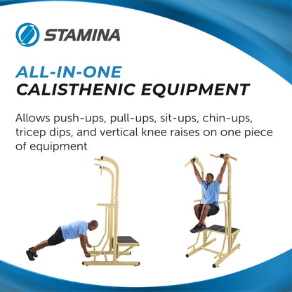 Free-Standing Pull-Up Tower for Calisthenics Training