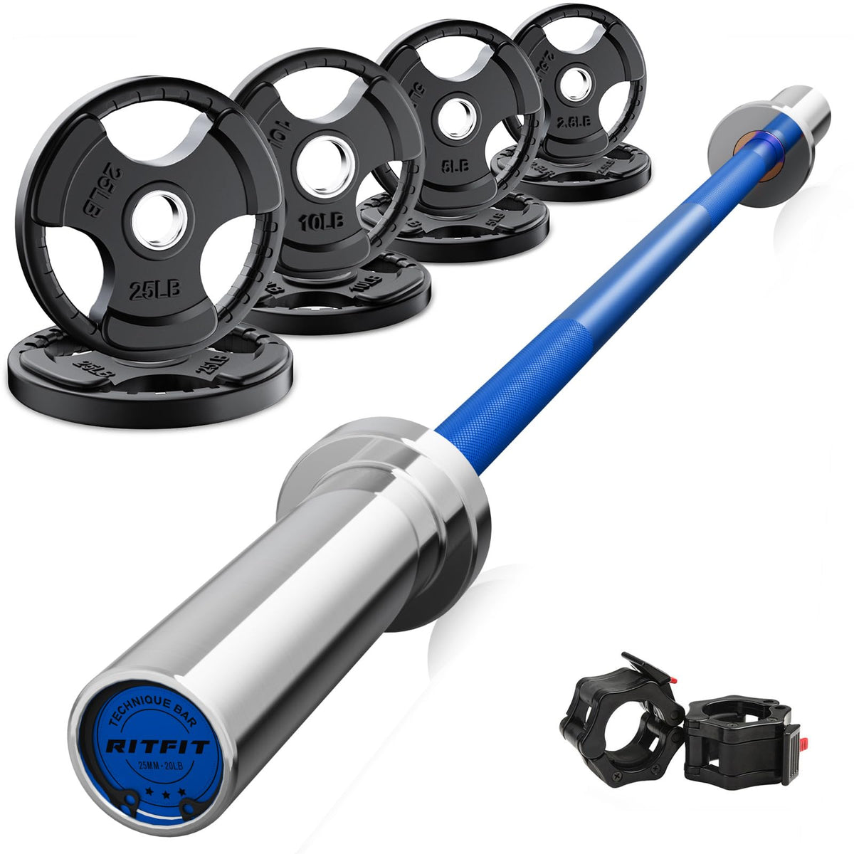 Olympic Barbell Weight Set for Full-Body Training
