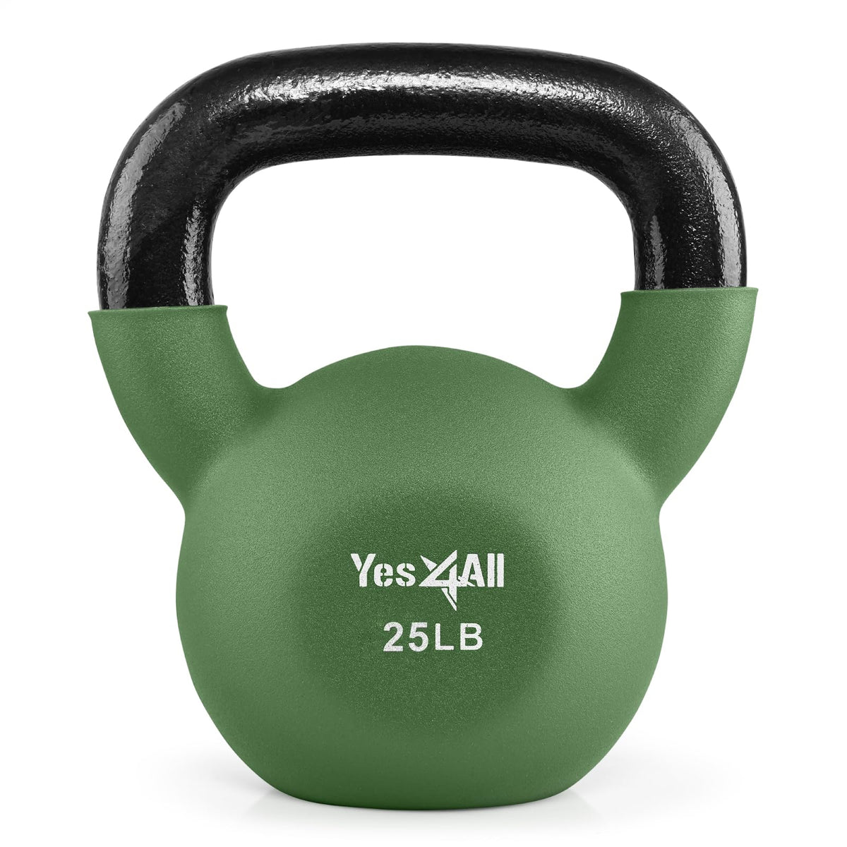 Neoprene Kettlebell with Wide Grip & Flat Base