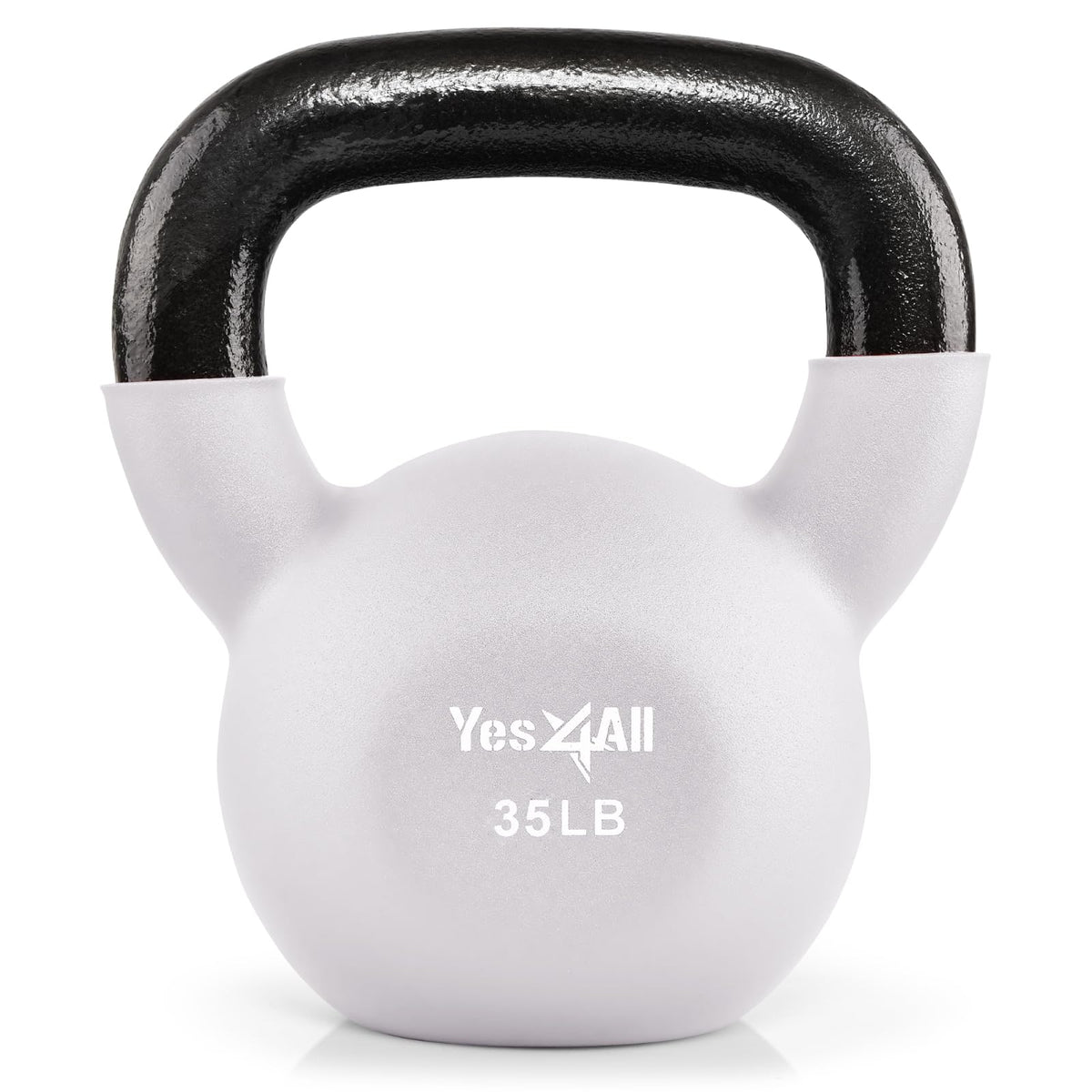 Neoprene Kettlebell with Wide Grip & Flat Base