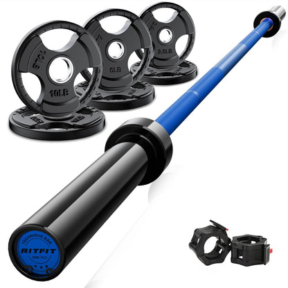 Olympic Barbell Weight Set for Full-Body Training