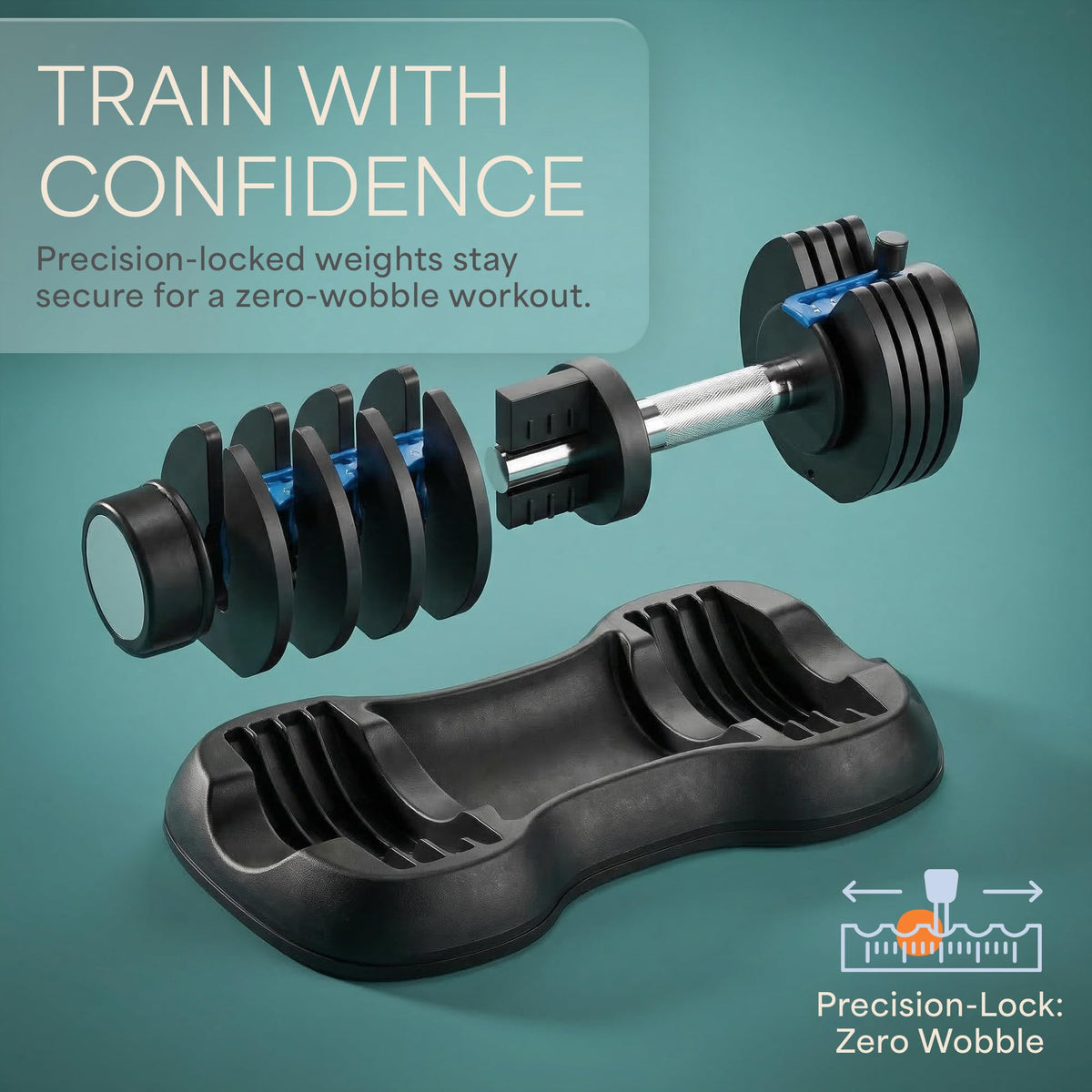 Quick-Adjust Dumbbells for Compact Home Gym Training