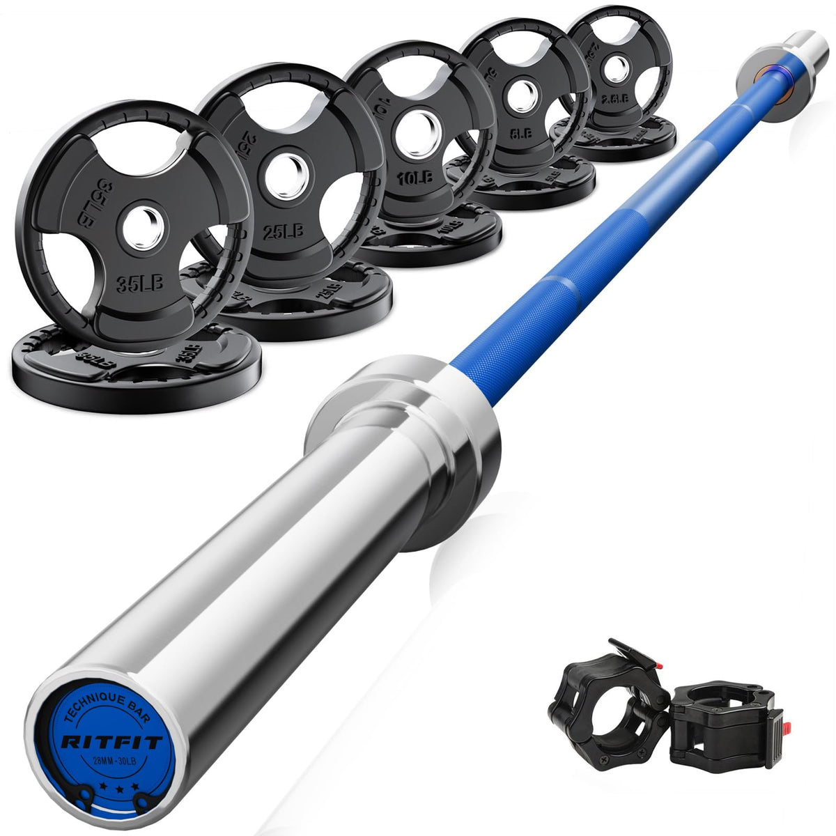 Olympic Barbell Weight Set for Full-Body Training
