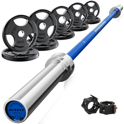 Olympic Barbell Weight Set for Full-Body Training