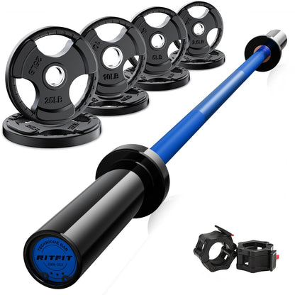 Olympic Barbell Weight Set for Full-Body Training
