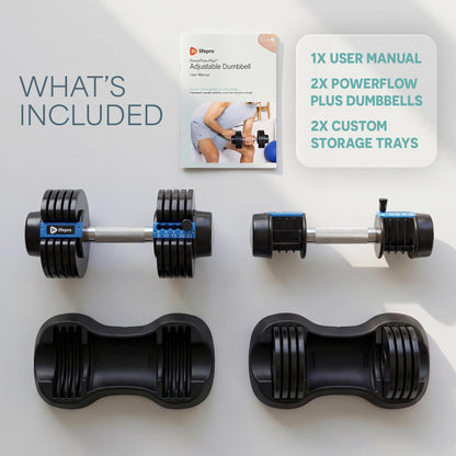 Quick-Adjust Dumbbells for Compact Home Gym Training