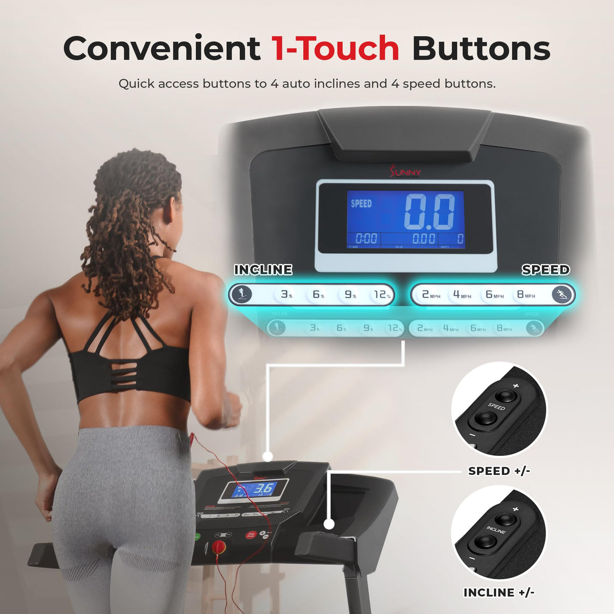 Smart Wi-Fi Treadmill with Automatic Incline