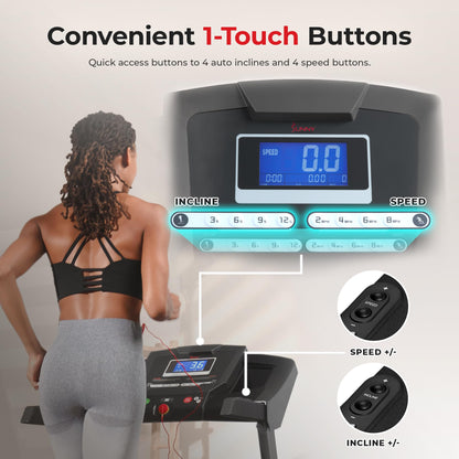 Smart Wi-Fi Treadmill with Automatic Incline