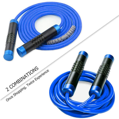 1LB Weighted Jump Rope with Tangle-Free Rotation