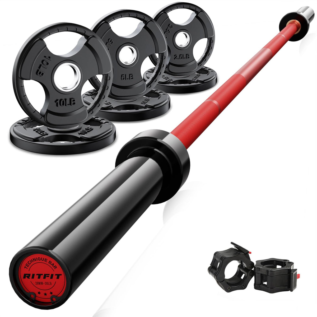 Olympic Barbell Weight Set for Full-Body Training