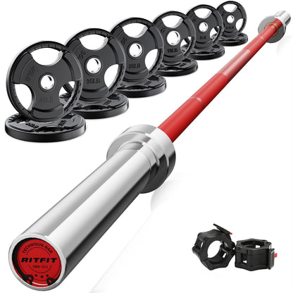 Olympic Barbell Weight Set for Full-Body Training