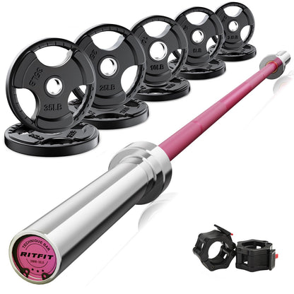 Olympic Barbell Weight Set for Full-Body Training