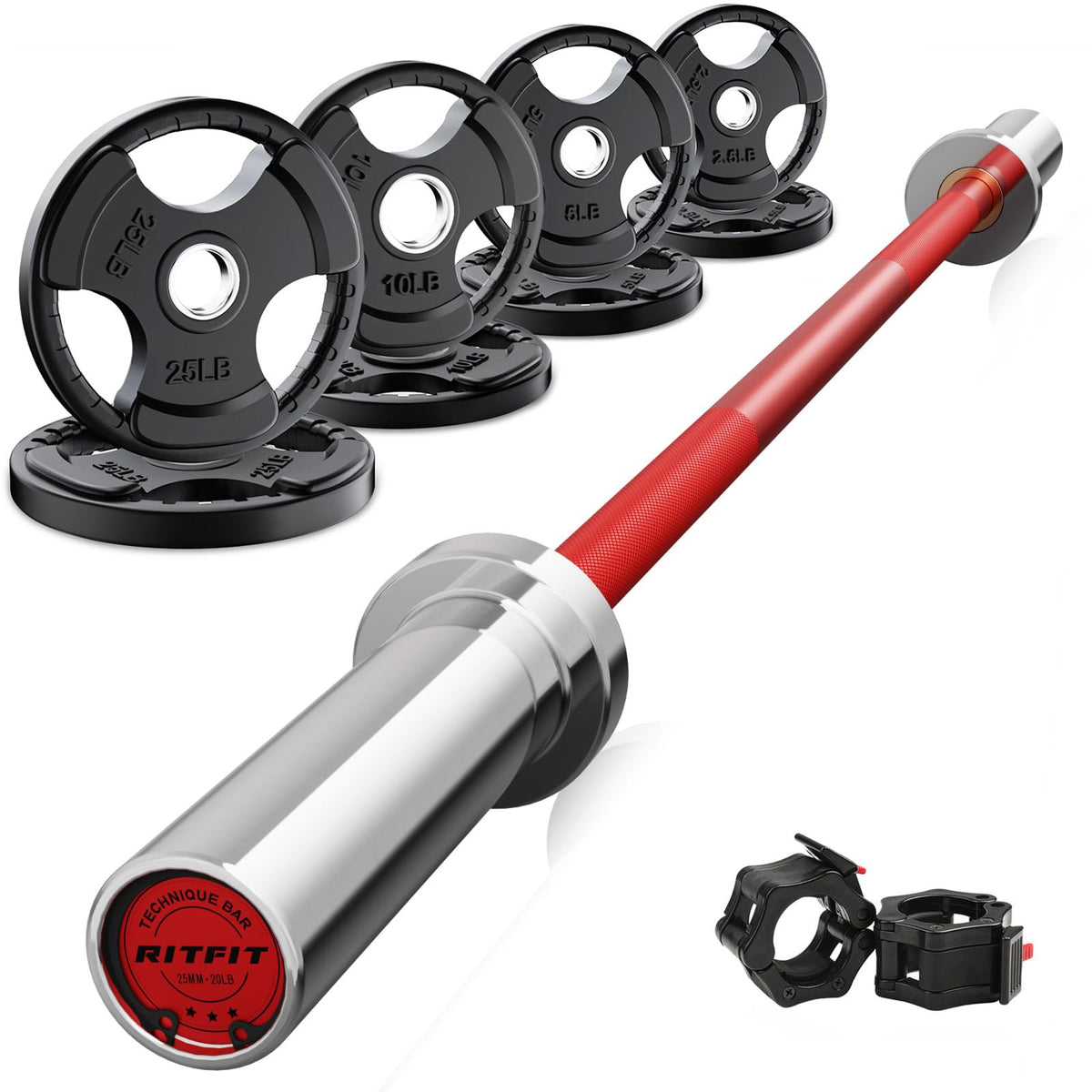 Olympic Barbell Weight Set for Full-Body Training