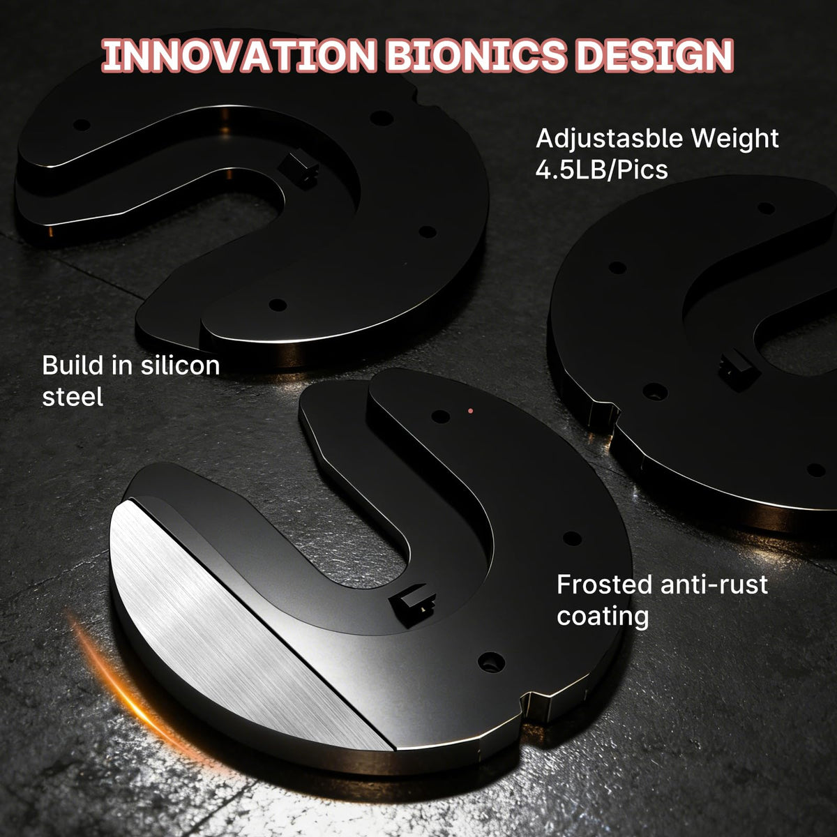 Quick-Adjust Dumbbell with Space-Saving Design