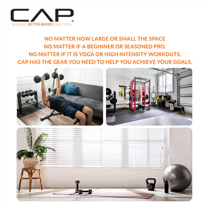 Rubber Hex Dumbbell with Chrome Comfort Grip