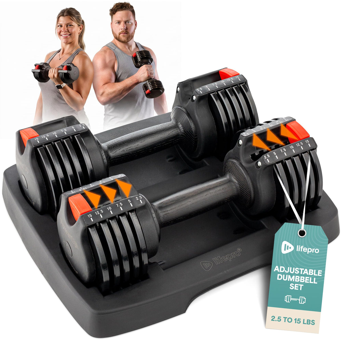 Quick-Adjust Dumbbells for Compact Home Gym Training
