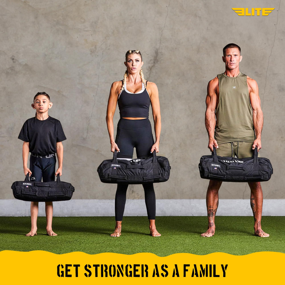 Unfilled Training Sandbag with Multi-Grip Handles