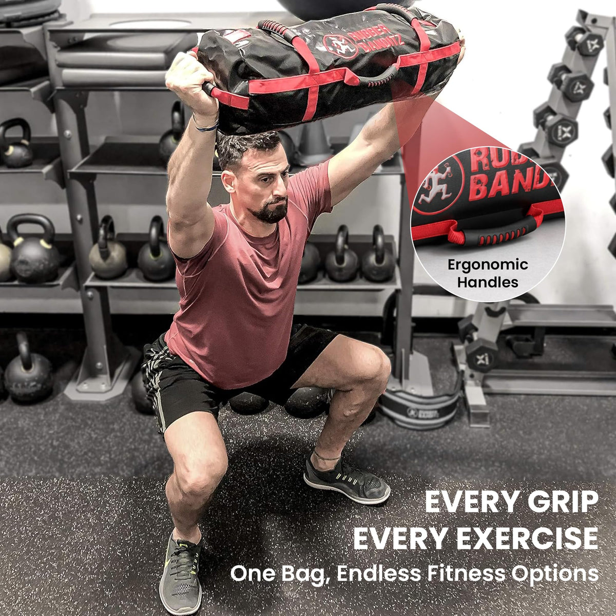Heavy-Duty Training Sandbag for Strength & Conditioning
